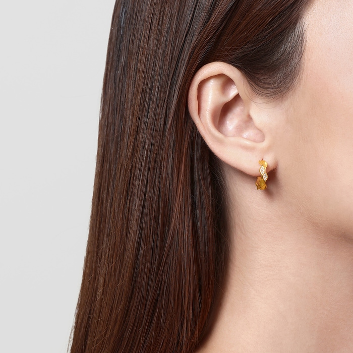 Solid Gold Earring | Chow Sang Sang Jewellery | YuYu | 95466E - 2