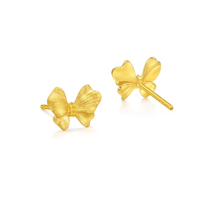 999黃金 耳環 | 周生生珠寶 | 95520E - 5