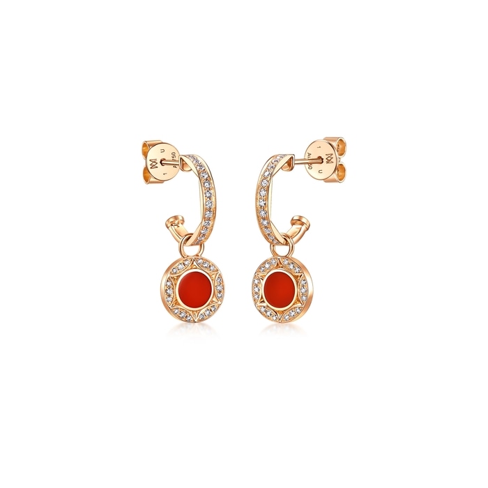 18K Rose Gold Earring | Chow Sang Sang Jewellery | 95529E - 4