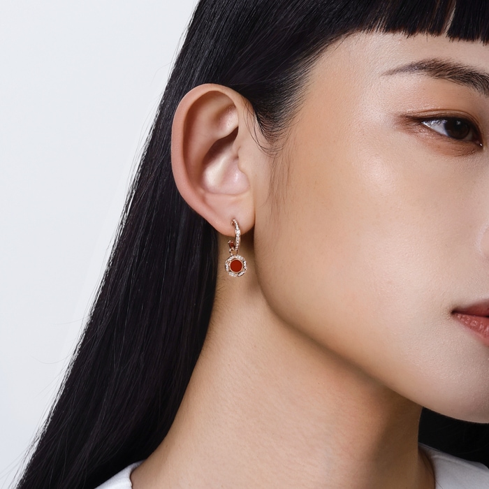 18K Rose Gold Earring | Chow Sang Sang Jewellery | 95529E - 3