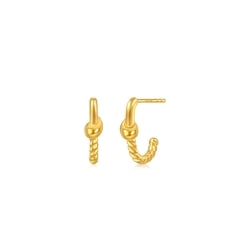 'Airy' 999 Gold Earrings