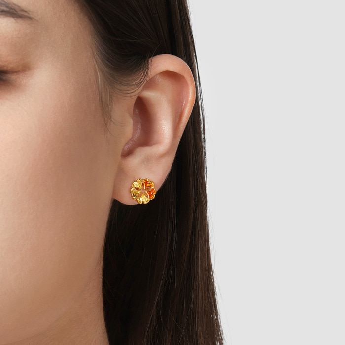 999黃金 耳環 | 周生生珠寶 | 95571E - 2