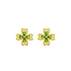 'Taffy' 999 Gold Earrings