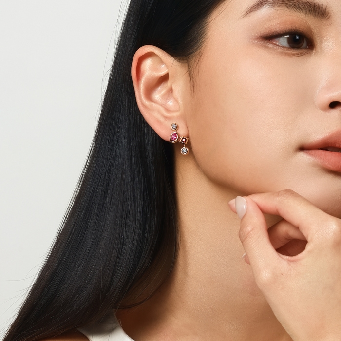 18K Rose Gold Earring | Chow Sang Sang Jewellery | 95667E - 3