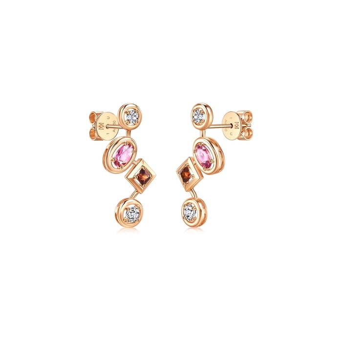 18K Rose Gold Earring | Chow Sang Sang Jewellery | 95667E - 4