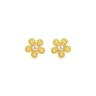 Taffy' 999.9 Gold Pearl Earrings