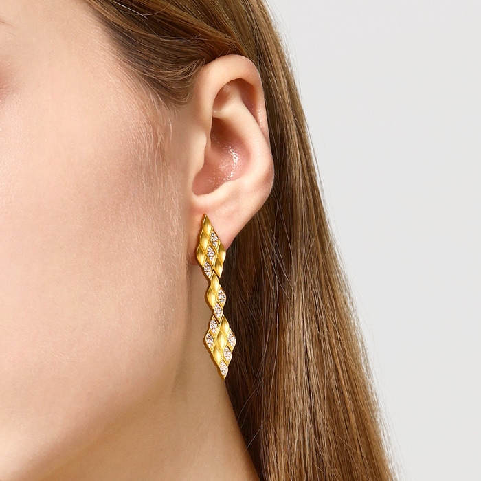 999黃金 耳環 | 周生生珠寶 | YuYu | 95868E - 2