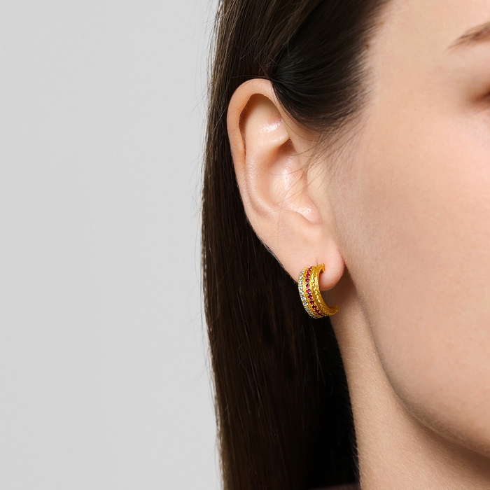 Solid Gold Earring | Chow Sang Sang Jewellery | Cultural Blessings | 95947E - 2