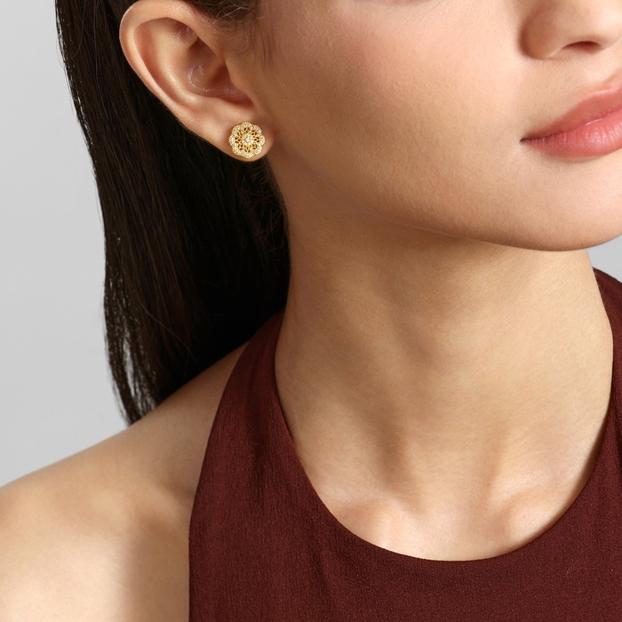 999.9黃金 耳環 | 周生生珠寶 | Cultural Blessings 「文化祝福」 | 95992E - 3