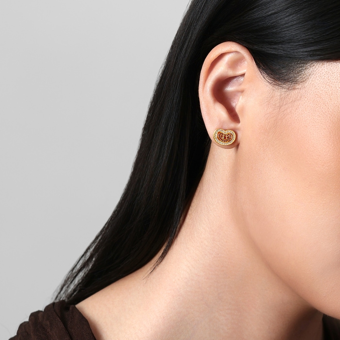 Solid Gold Earring | Chow Sang Sang Jewellery | Cultural Blessings | 96037E - 3