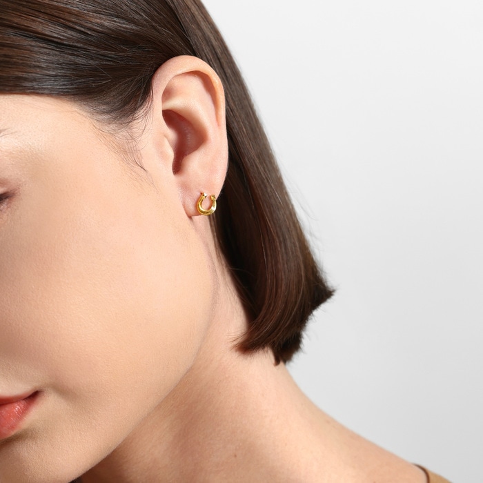 999黃金 耳環 | 周生生珠寶 | Essence「永」 | 96140E - 3