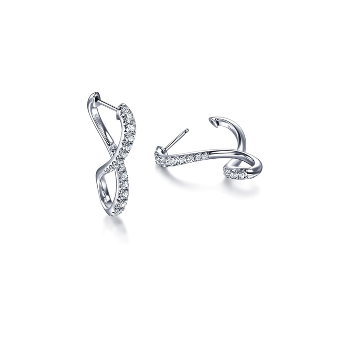 18K White Gold Earring | Chow Sang Sang Jewellery | 96165E - 5