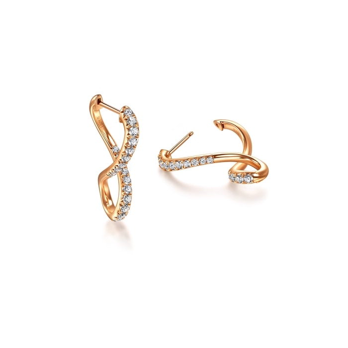 18K Rose Gold Earring | Chow Sang Sang Jewellery | 96165E - 5