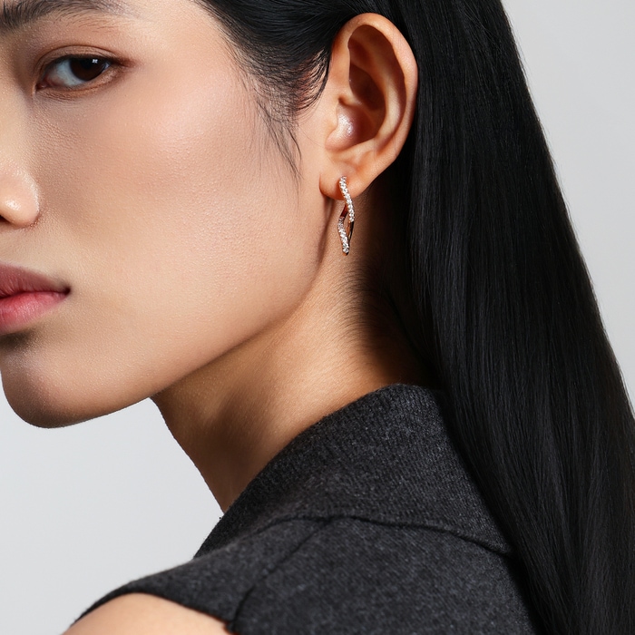 18K Rose Gold Earring | Chow Sang Sang Jewellery | 96165E - 3