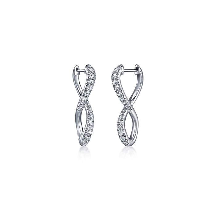 18K White Gold Earring | Chow Sang Sang Jewellery | 96165E - 4