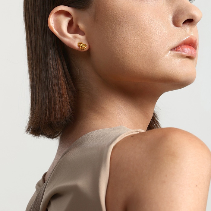 Solid Gold Earring | Chow Sang Sang Jewellery | Essence | 96249E - 3