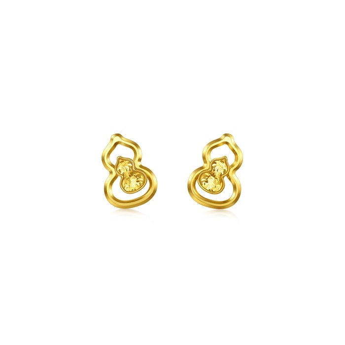 Solid Gold Earring | Chow Sang Sang Jewellery | Essence | 96249E - 1