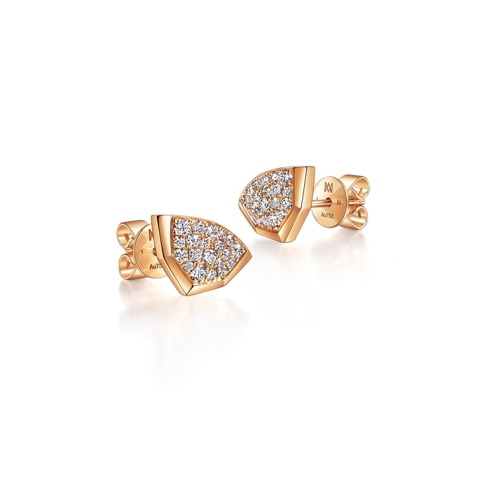 18K Rose Gold Earring | Chow Sang Sang Jewellery | 96316E - 2