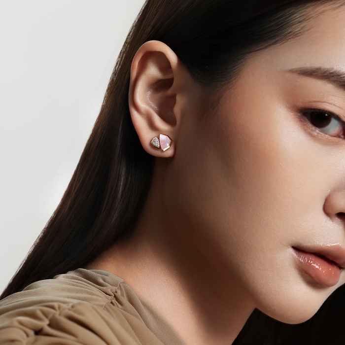 18K Rose Gold Earring | Chow Sang Sang Jewellery | 96317E - 3