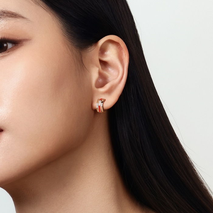 18K Rose Gold Earring | Chow Sang Sang Jewellery | 96328E - 2