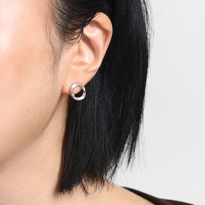 950鉑金 耳環 | 周生生珠寶 | Essence「永」 | 96367E - 2