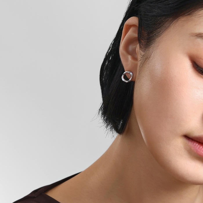 950鉑金 耳環 | 周生生珠寶 | Essence「永」 | 96367E - 3