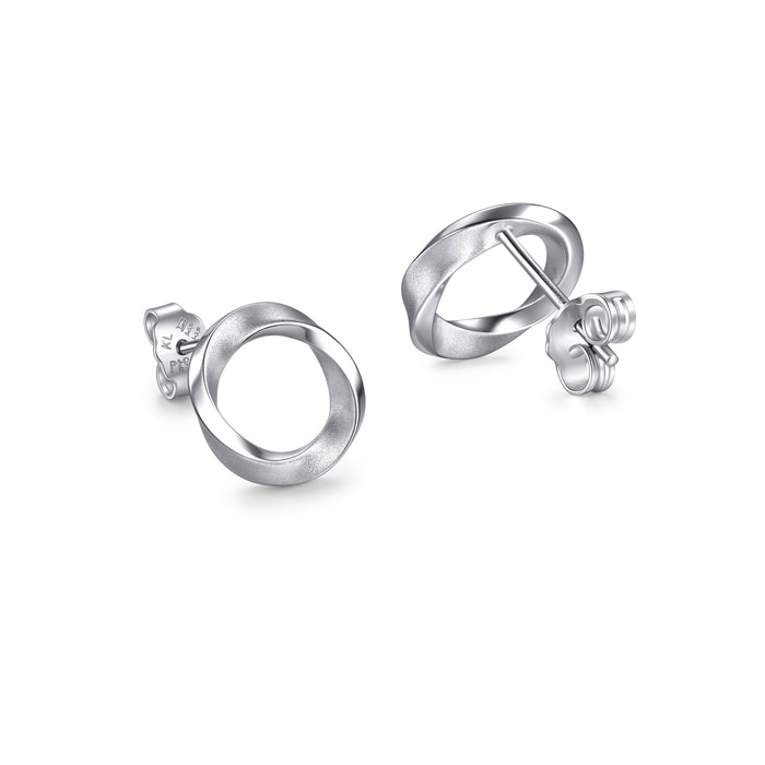 950鉑金 耳環 | 周生生珠寶 | Essence「永」 | 96367E - 5