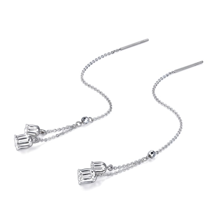 950鉑金 耳環 | 周生生珠寶 | Essence「永」 | 96395E - 5