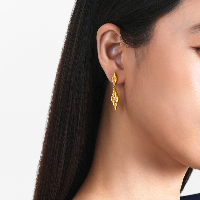 Solid Gold Earring | Chow Sang Sang Jewellery | YuYu | 96466E - 3