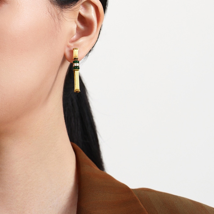 999黃金 耳環 | 周生生珠寶 | Cultural Blessings 「文化祝福」 | 96500E - 3