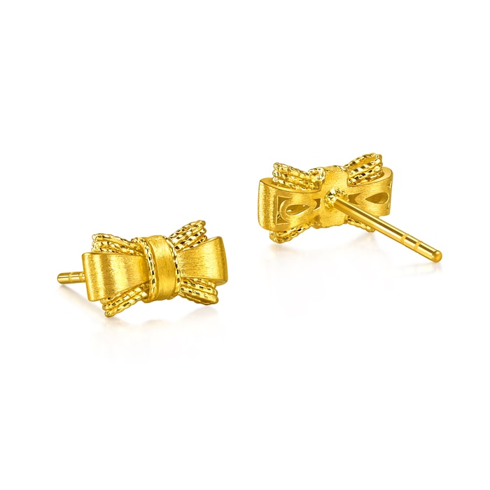 Solid Gold Earring | Chow Sang Sang Jewellery | Essence | 96628E - 3