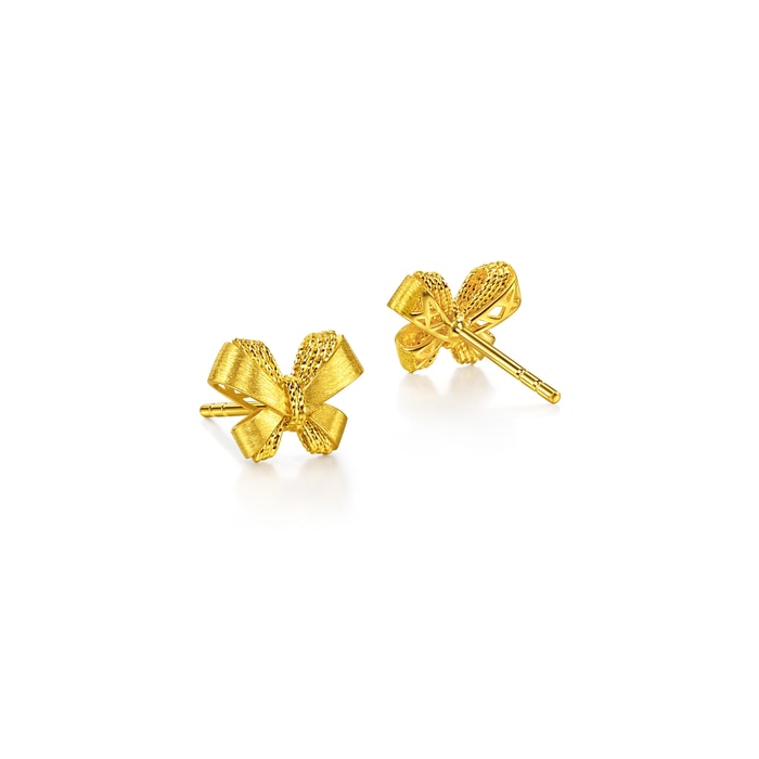 Solid Gold Earring | Chow Sang Sang Jewellery | Essence | 96821E - 3