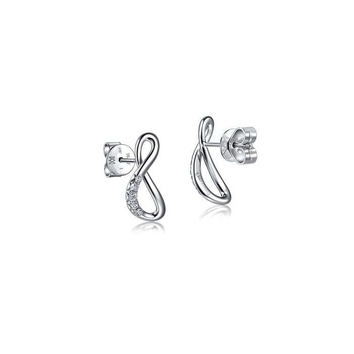 18K White Gold Earring | Chow Sang Sang Jewellery | 96938E - 3