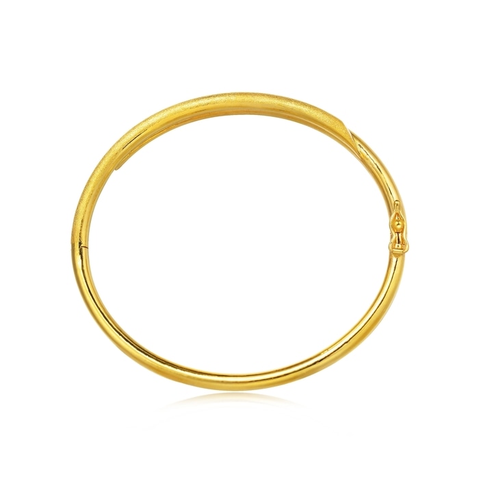 Essence - 999.9 Gold Bangle | 23929K(~0.375 tael) | Chow