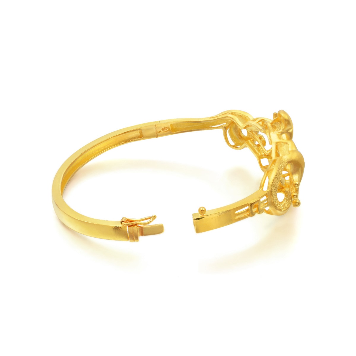 9黄金龙凤手镯 | 周生生(chow sang sang jewellery)官方网上珠宝店