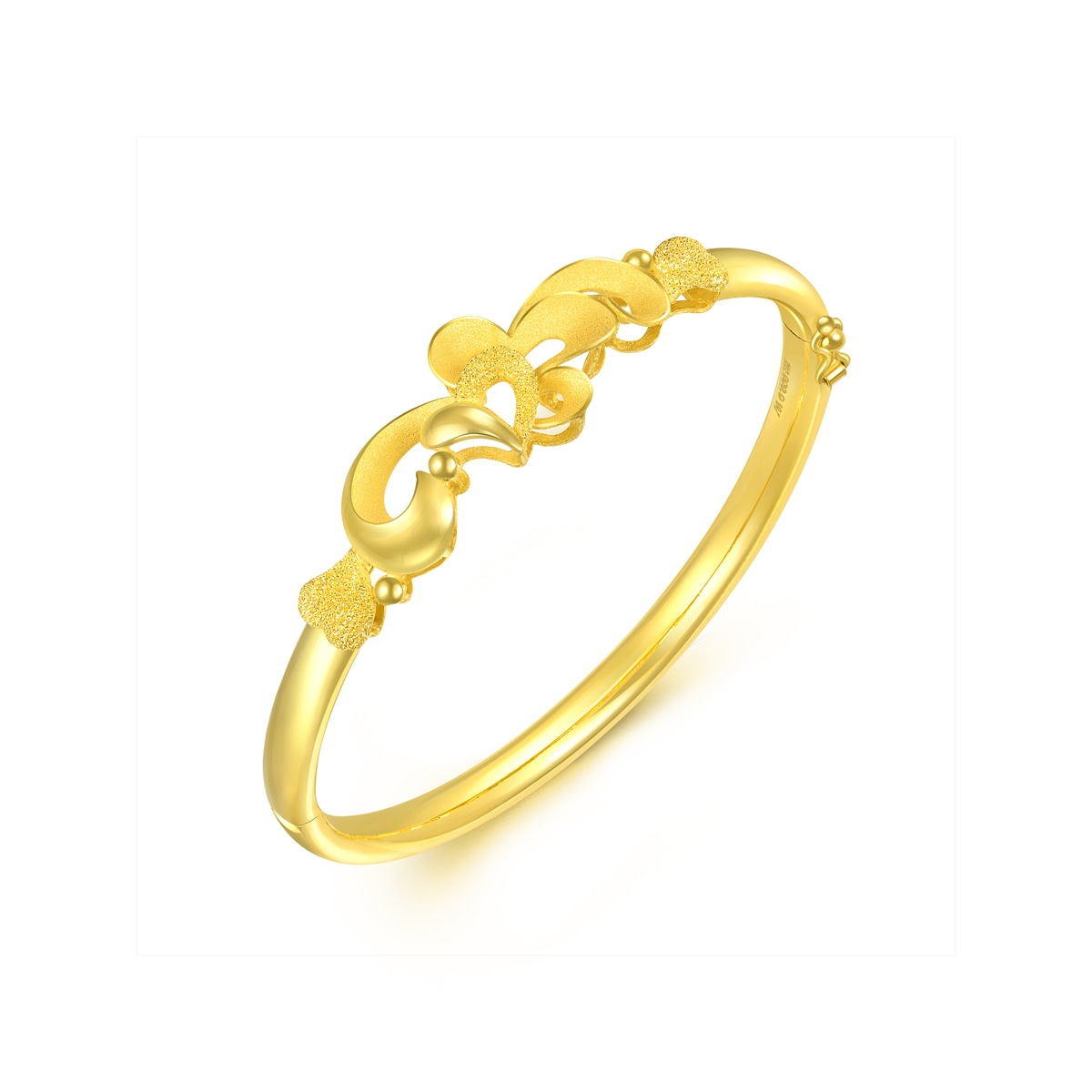 999.9 Gold Bangle | 75514K(~0.460 tael) | Chow Sang Sang