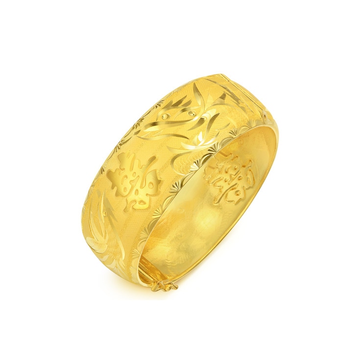 999.9黃金 手鐲 | 周生生珠寶 | 84751K - 4