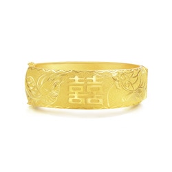 999.9黃金龍鳳手鐲