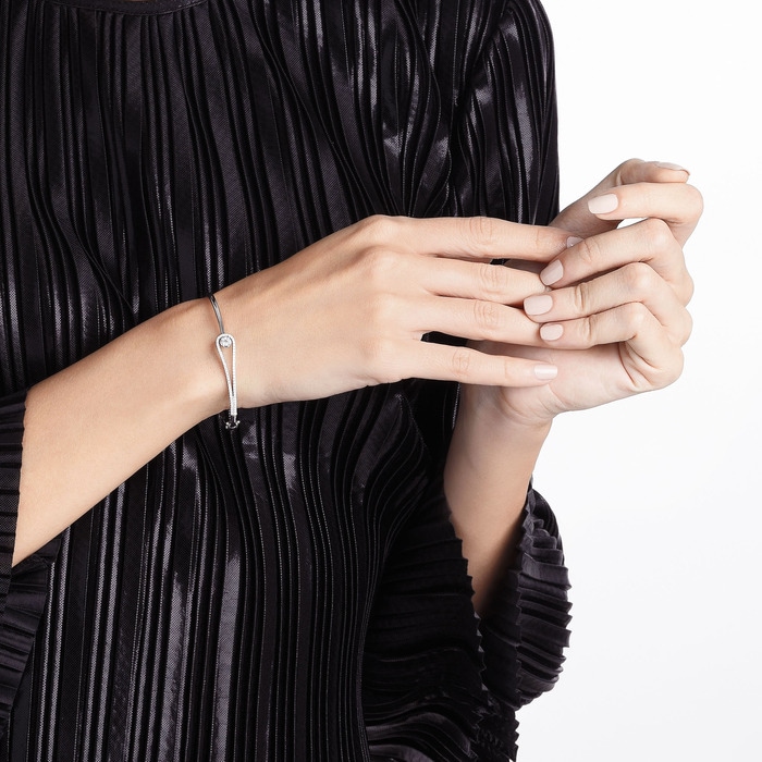 18K白色黄金 手鐲 | 周生生珠寶 | 85405K - 2