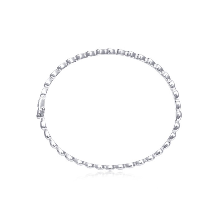 18K White Gold Bangle | Chow Sang Sang Jewellery | 86173K - 3