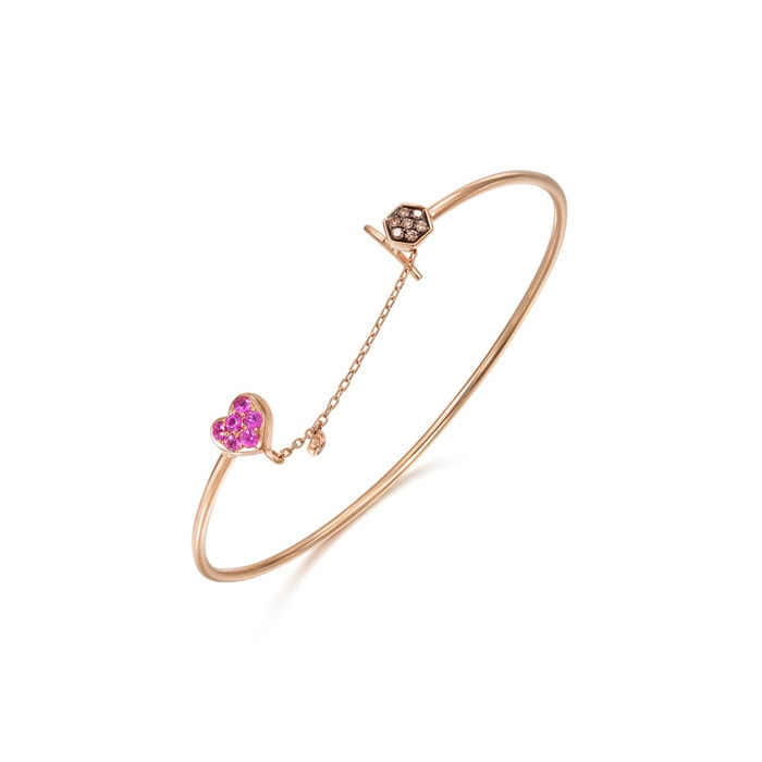 18K玫瑰金及黑色黄金 手鐲 | 周生生珠寶 | Daily Luxe | 88177K - 4