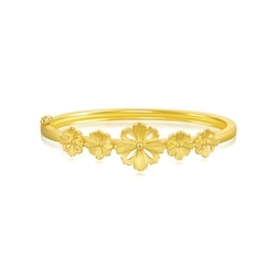 'Blossom' 999.9 Gold Bangle