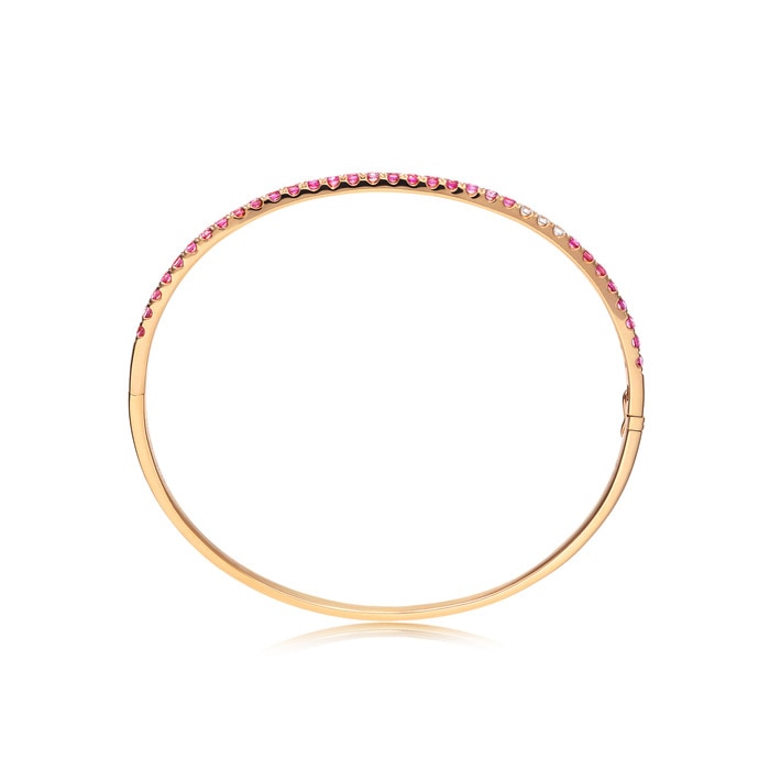 18K Rose Gold Bangle | Chow Sang Sang Jewellery | Daily Luxe | 89563K - 3