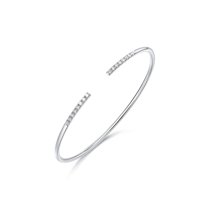 18K White Gold Bangle | Chow Sang Sang Jewellery | Let's Play | 89955K - 4