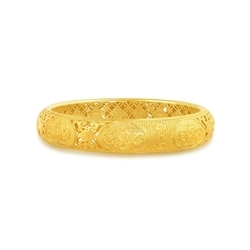 「東方古祖」999.9黃金八瑞相手鐲