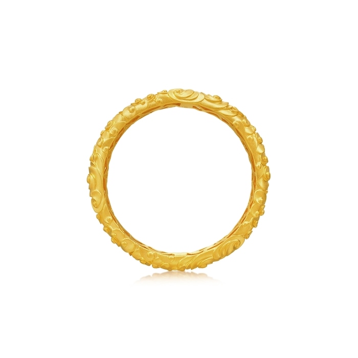 Cultural Blessings - 'The Oriental' 999.9 Gold Bangle