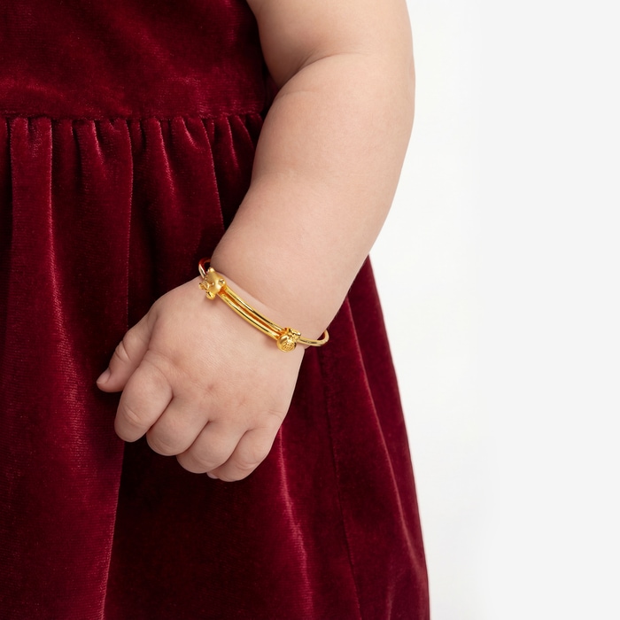 999.9黃金 手鐲 | 周生生珠寶 | 生生有禮 | 90886K - 2