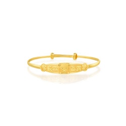 'New Born' 999.9 Gold Baby Bangle