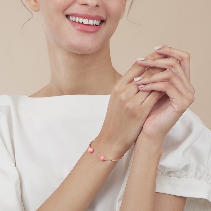 18K玫瑰金 手鐲 | 周生生珠寶 | 91397K - 3