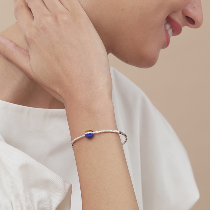 18K白色黄金 手鐲 | 周生生珠寶 | 91456K - 2